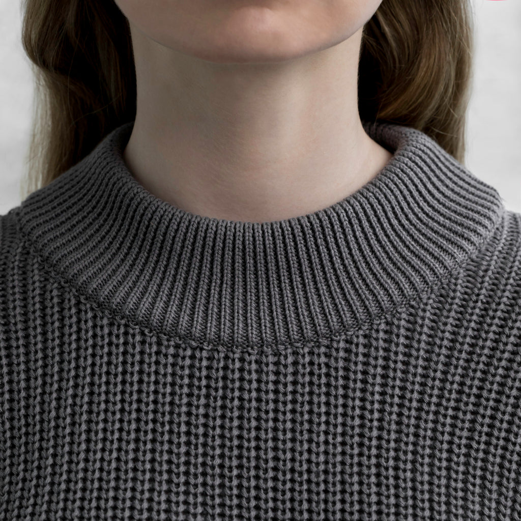 Classic Knit Sweater, close up detail